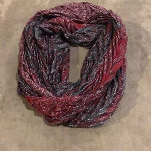 Woman’s vanity infinity scarf